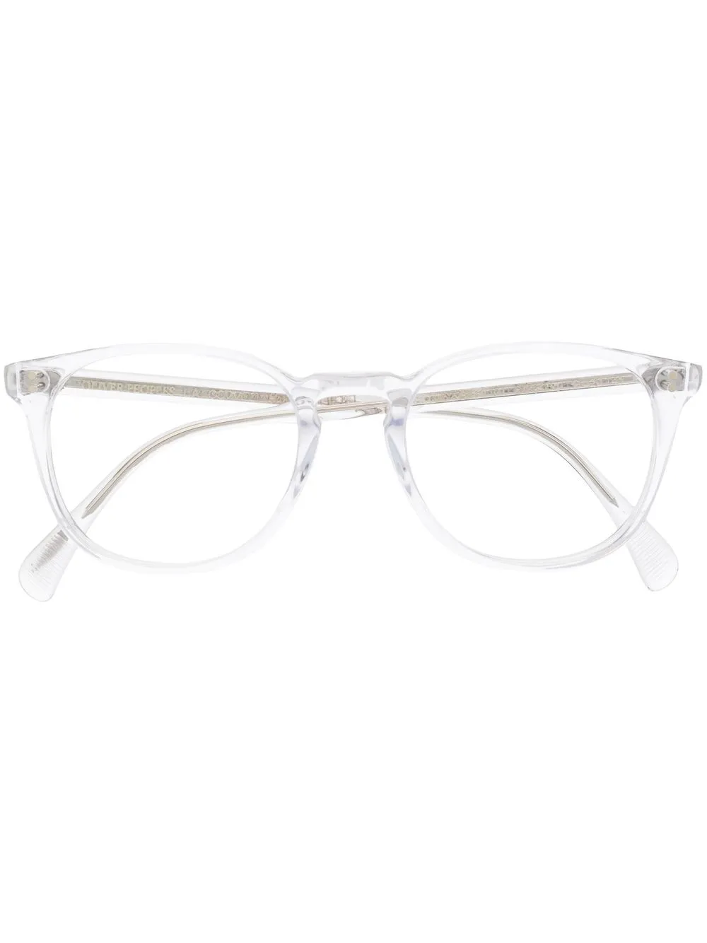 

Oliver Peoples lentes con armazón redonda - Blanco