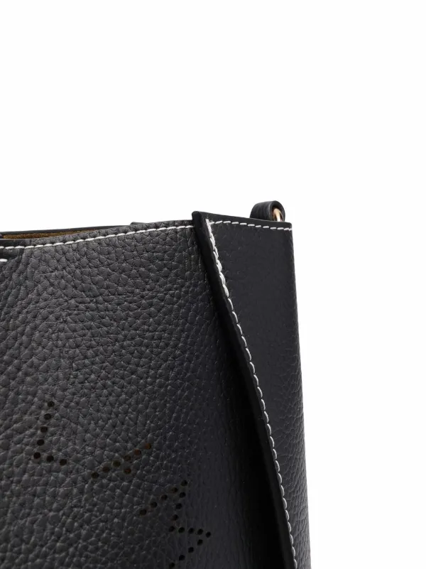 未使用ステラマッカートニースターモチーフ ブラック クラッチバッグ Women ダークグレー メタリック ファラベラ タイニー トートバッグ