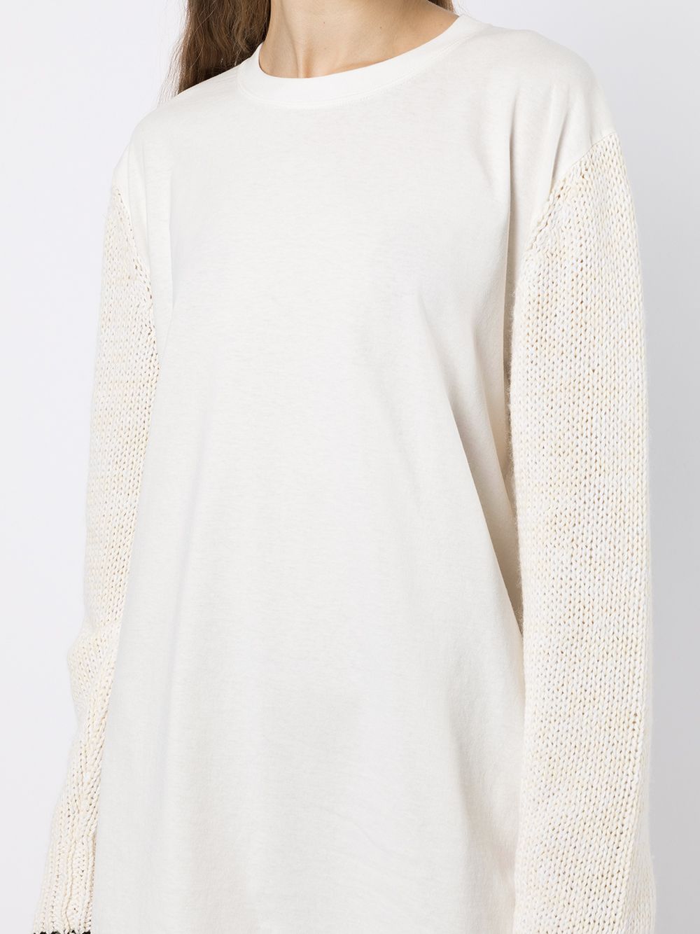 фото Mm6 maison margiela crew-neck jumper