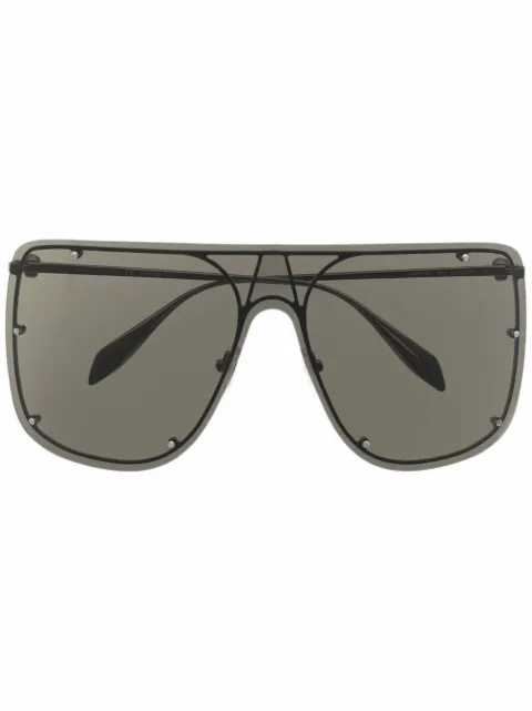 Alexander McQueen Eyewear tinted oversize-frame sunglasses 