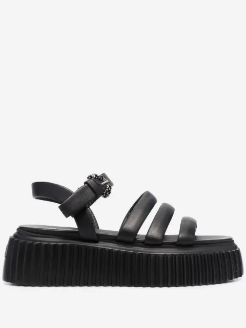 AGL sandalias con hebilla lateral