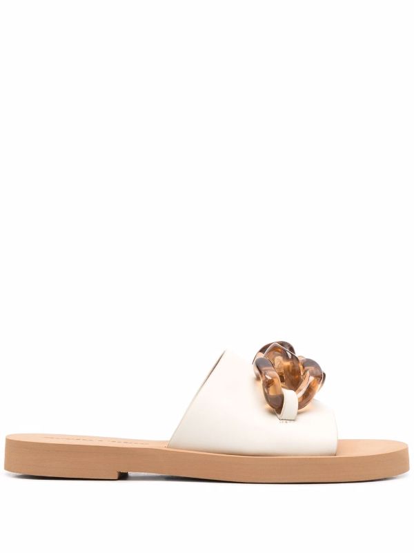 chloe sandals farfetch