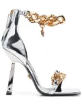 Versace Medusa chain sandals - Silver