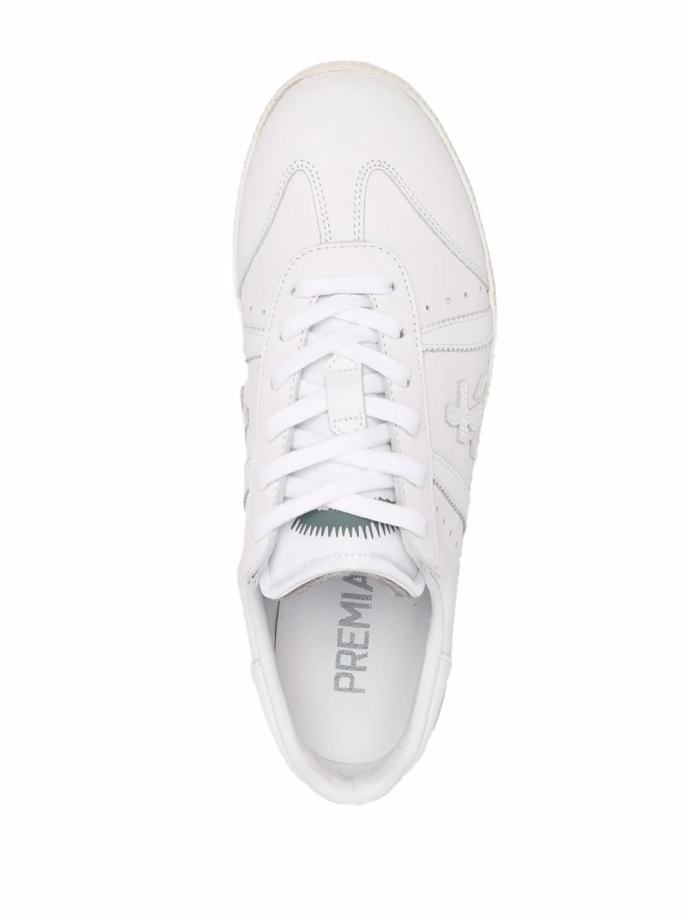 Premiata Bonnied Sneakers In Suede Blend In White