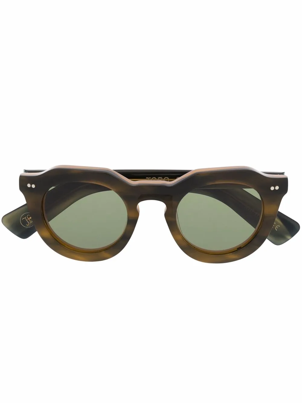 Lesca Toro round-frame Sunglasses - Farfetch