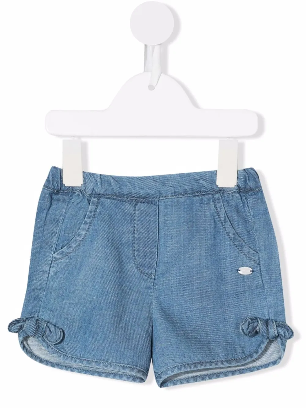 фото Tartine et chocolat straight-leg denim shorts