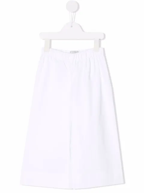 Il Gufo pantalones anchos con pretina elástica