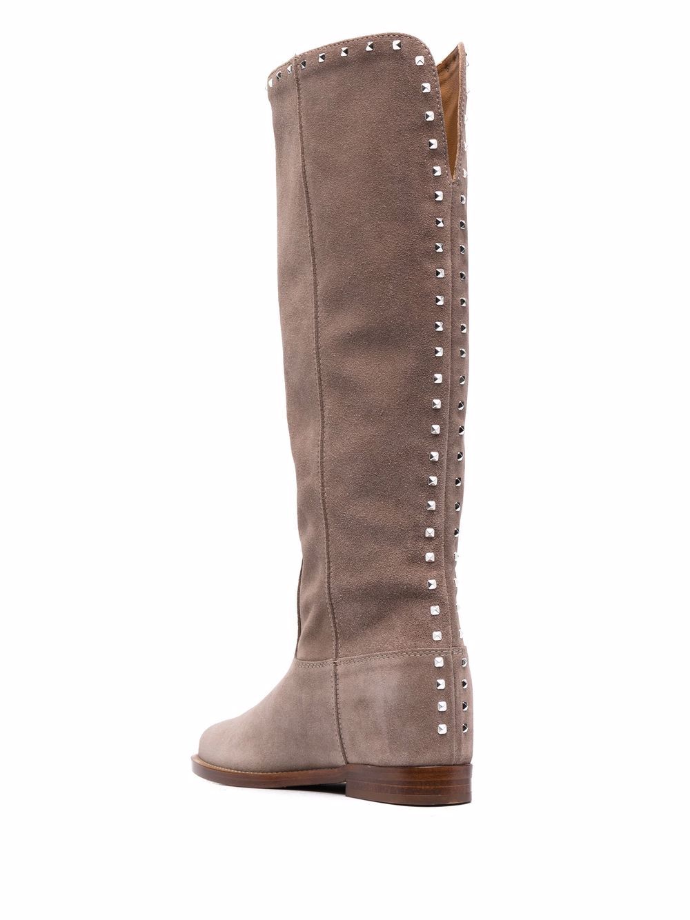 фото Via roma 15 stud-embellished mid-calf boots