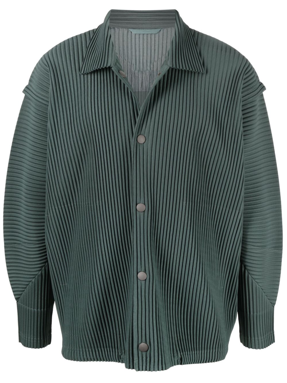 фото Homme plissé issey miyake pleated buttoned jacket