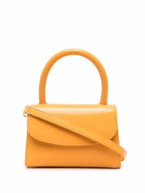 BY FAR Mini rounded top-handle tote bag