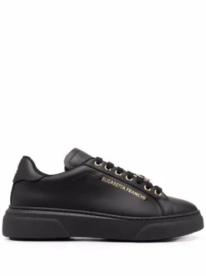 Elisabetta Franchi Low top sneakers Zwart - Schoenen.nl