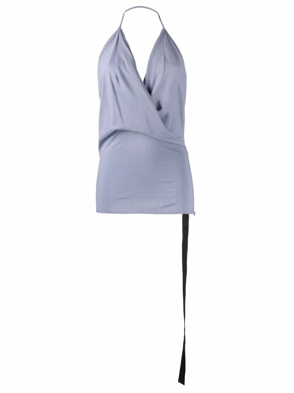 

Rick Owens DRKSHDW ruched halterneck vest - Purple