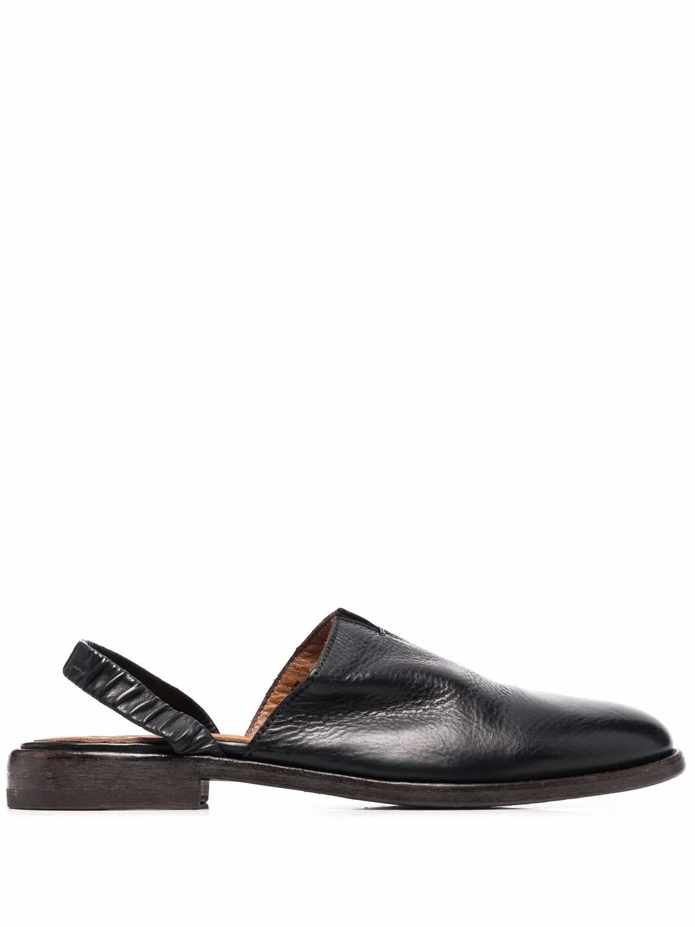 

Moma slingback leather mules - Black