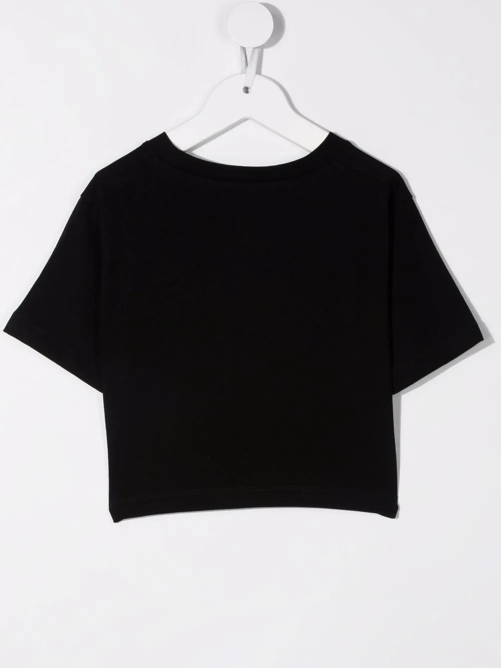 фото Dsquared2 kids укороченная футболка с логотипом