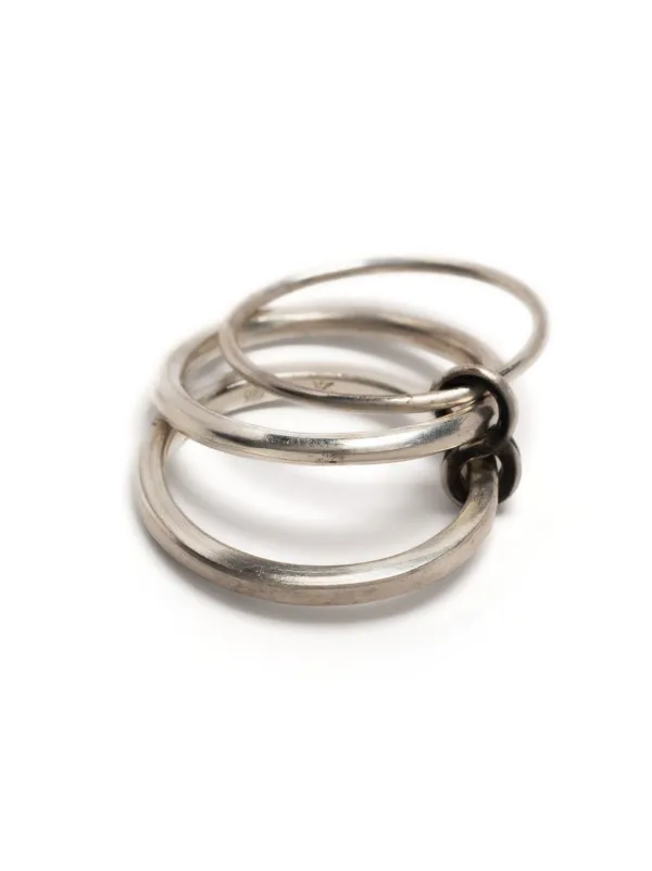 WERKSTATT:MÜNCHEN Connected Infinity Stackable Ring | Silver WERKSTATT:MÜNCHEN Connected Infinity Stackable Ring | Silver