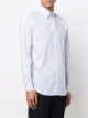 Canali micro-pattern cotton shirt