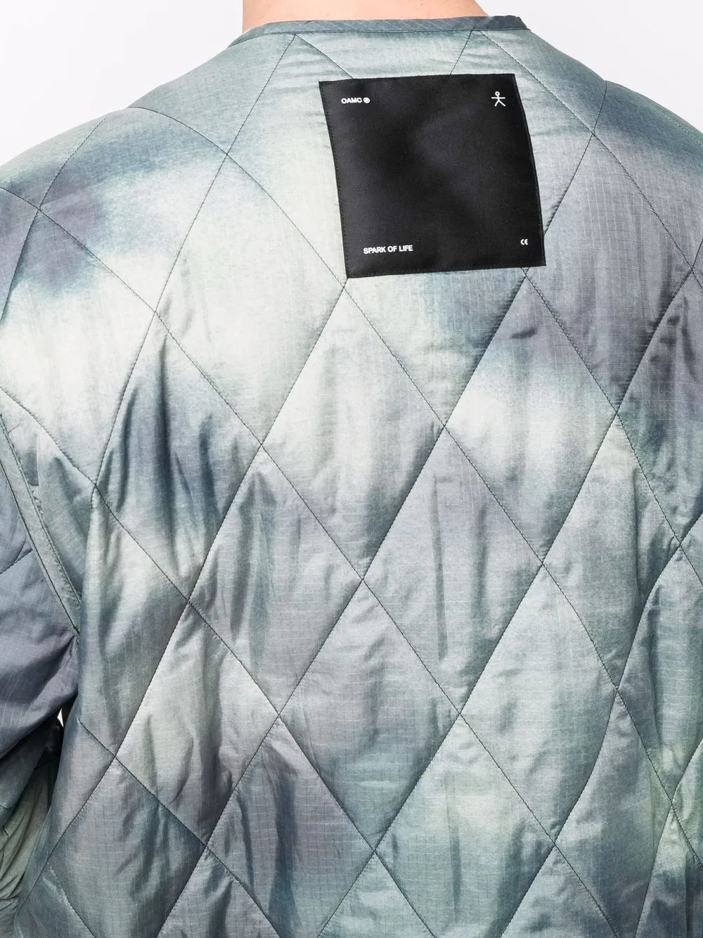 Iridescent Quilted Jacket