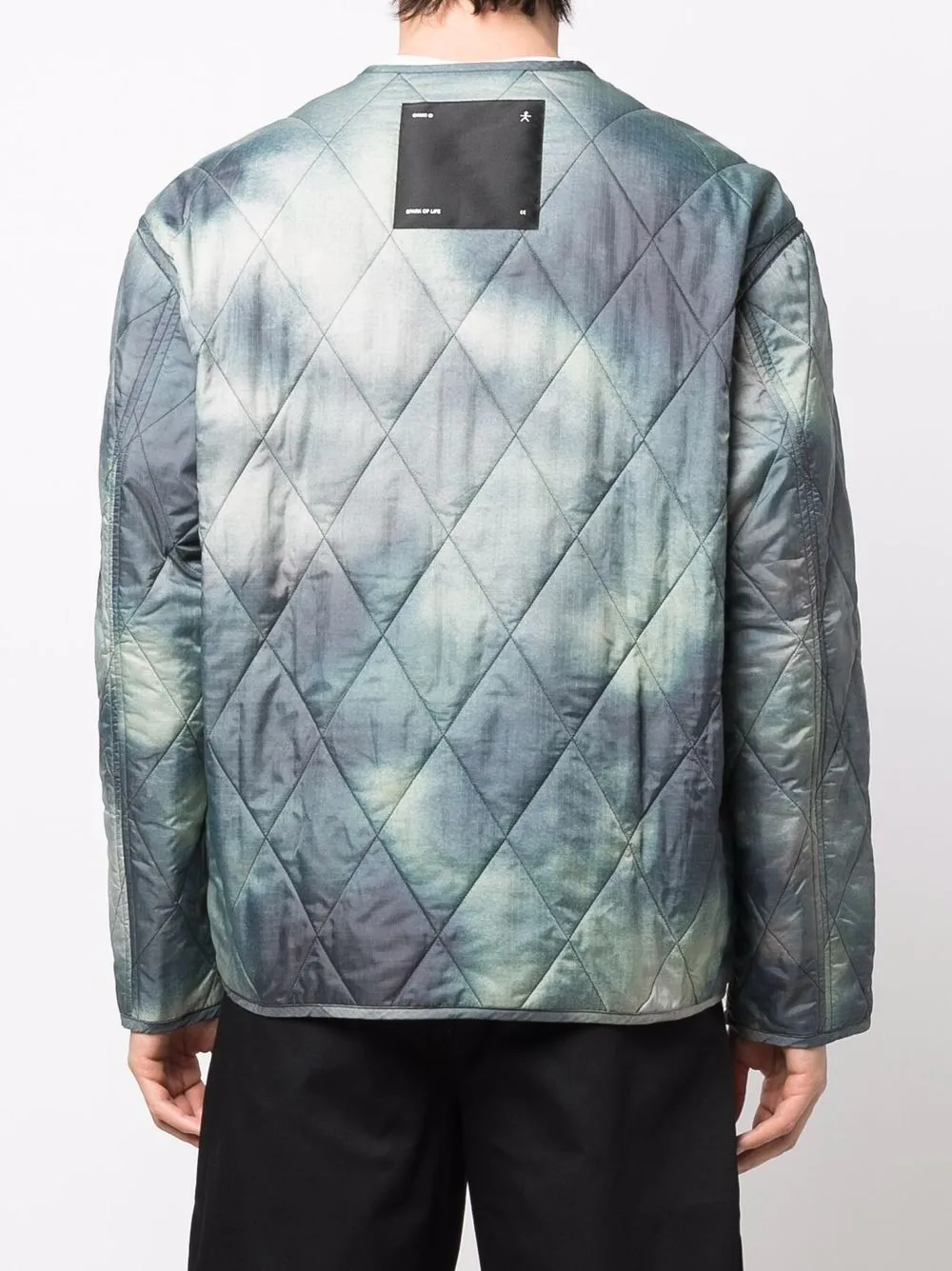 Iridescent Quilted Jacket