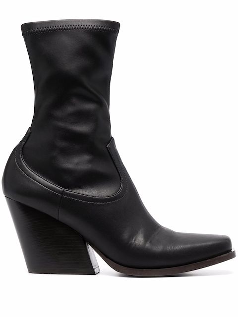Stella McCartney botas Cowboy Stretch con tacón de 95mm