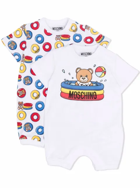 Moschino Kids طقم أطفال بطبعة جرافيك