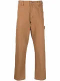 DICKIES rear logo-patch trousers - Brown