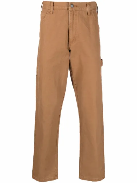 DICKIES rear logo-patch trousers