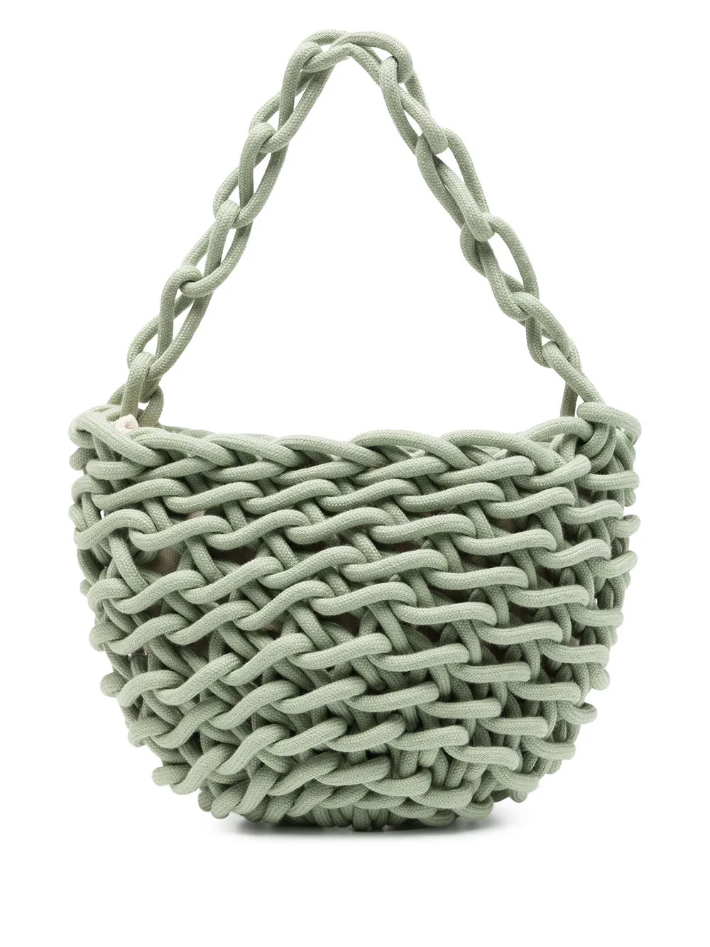 

Alienina Teti knot-detail shoulder bag - Green