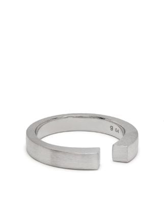 Tom Wood Sterling Silver Split Ring - Farfetch