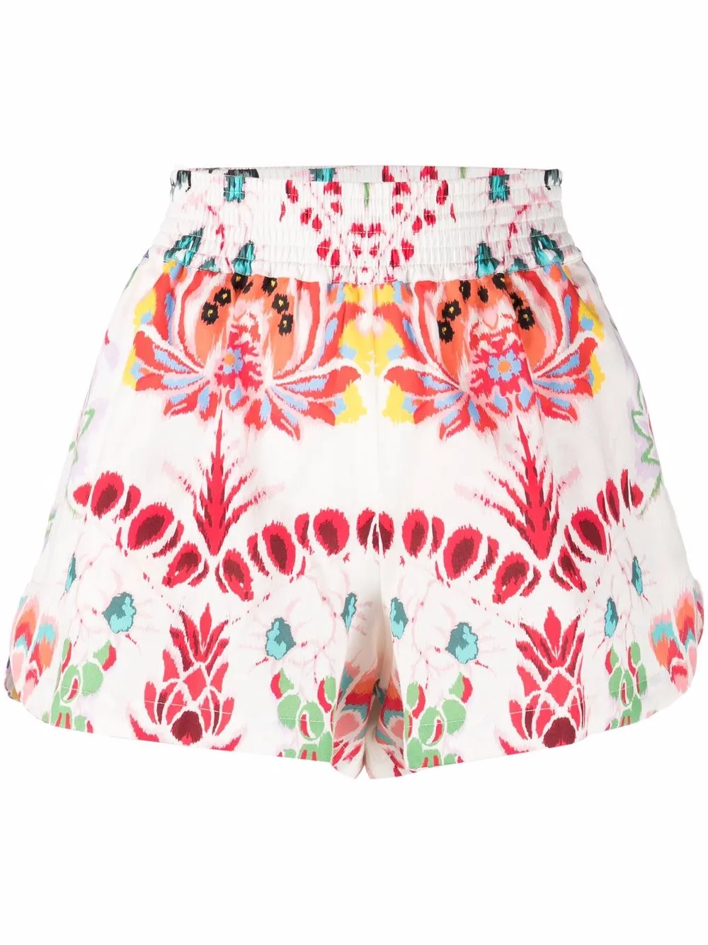 

ETRO shorts acampanados con estampado floral - Blanco