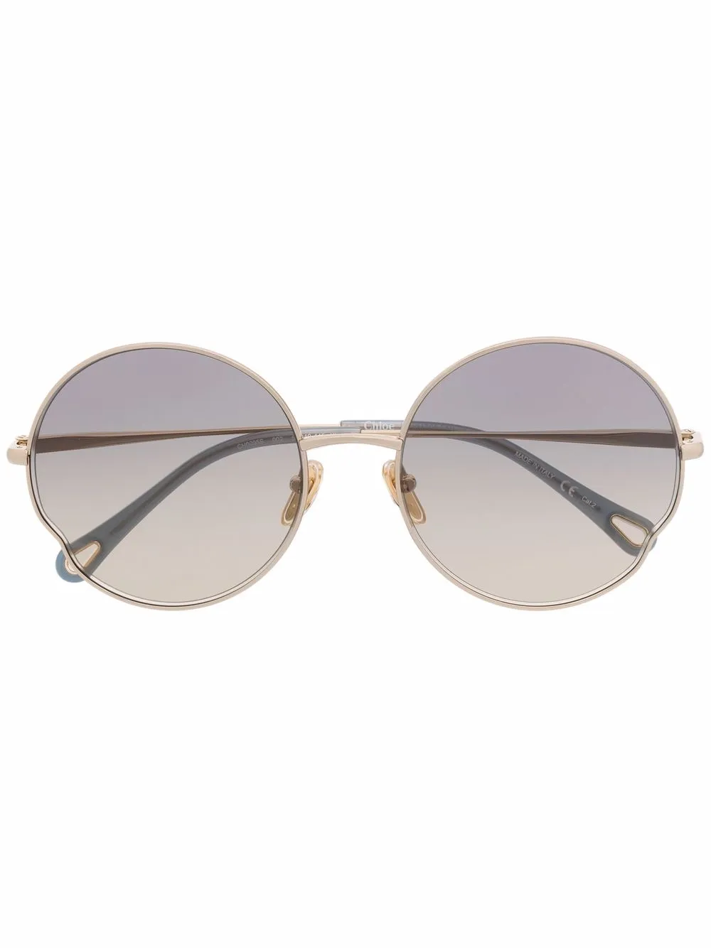 

Chloé Eyewear round-frame sunglasses - Gold