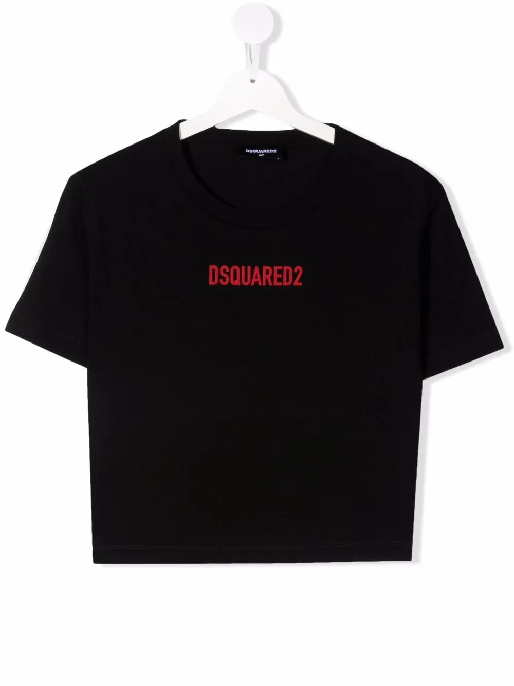 

Dsquared2 Kids playera manga corta con logo estampado - Negro