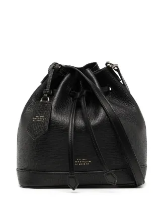 Smythson Ludlow Leather Bucket Bag Farfetch