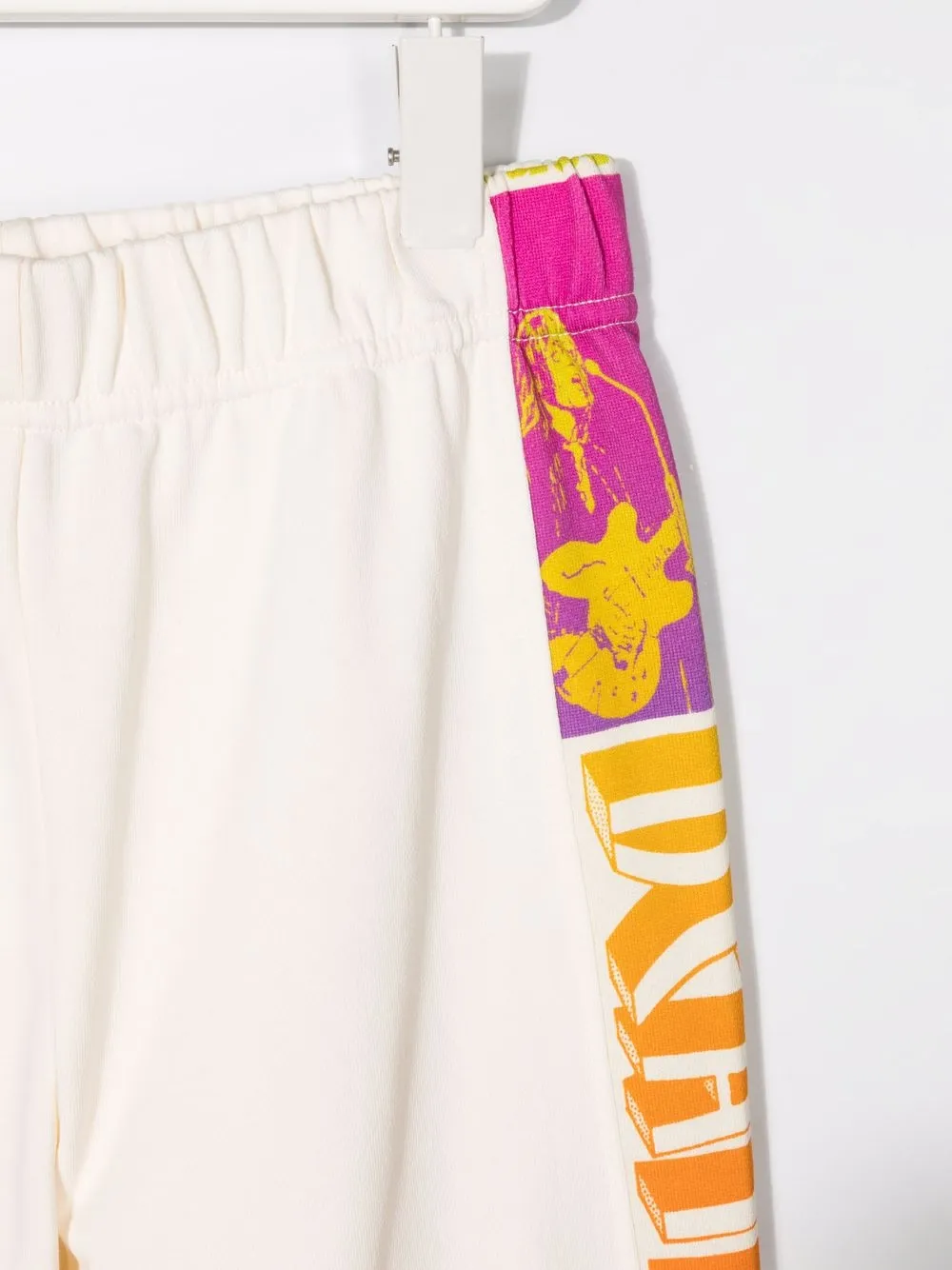  Stella Mccartney Kids Logo-print Drawstring Track Pants - Neutrals 