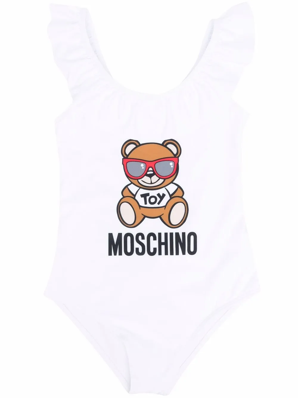 фото Moschino kids купальник teddy bear с логотипом