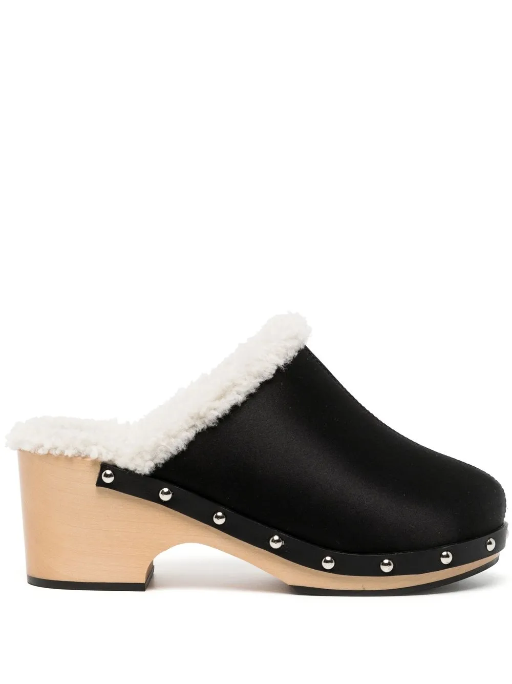 

Sleeper Matilda shearling clogs - Black