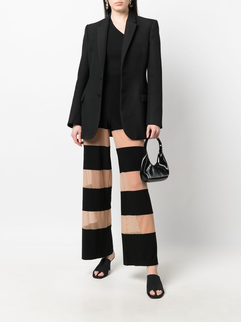 фото Norma kamali spliced straight-leg pants