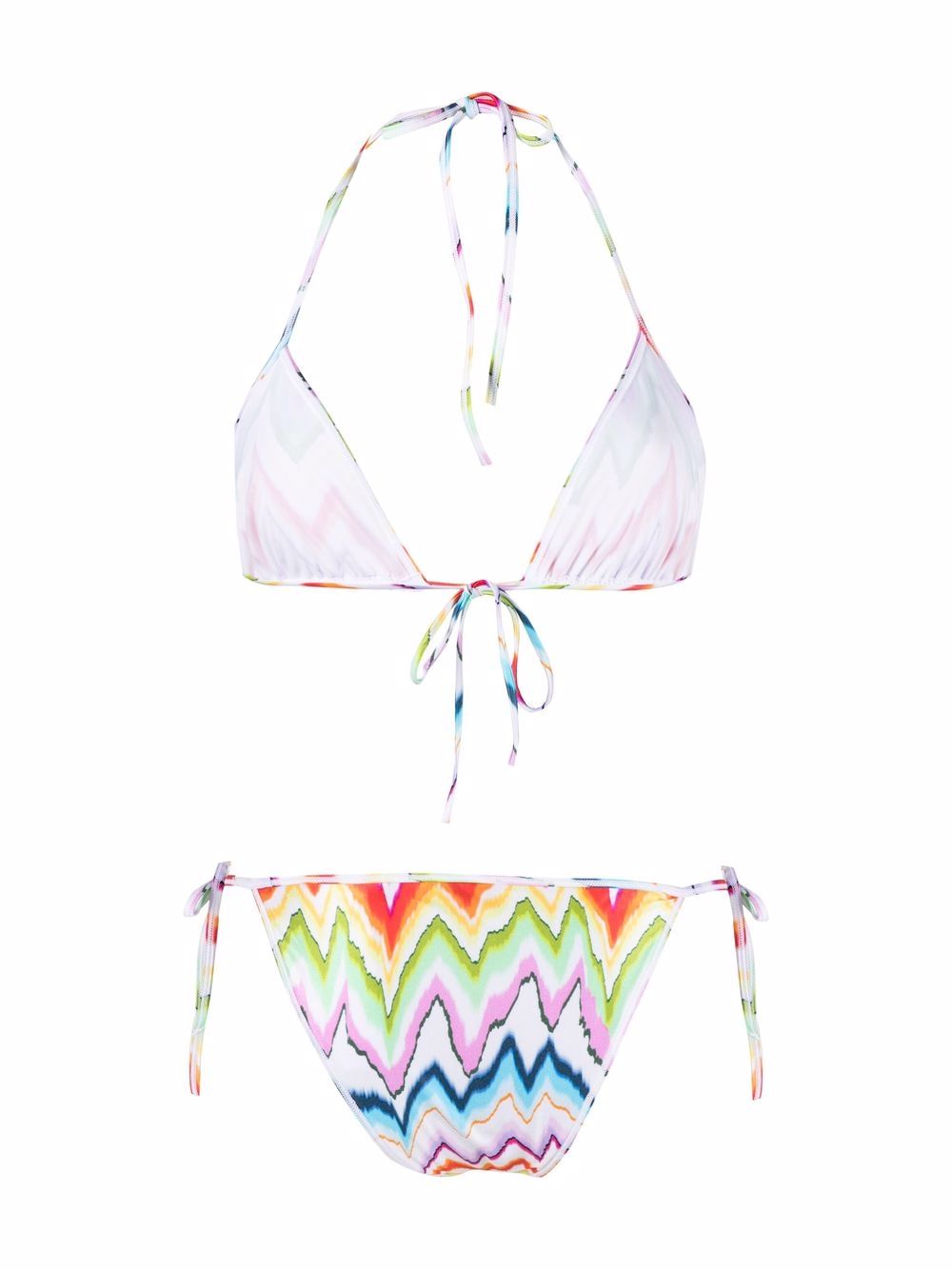 фото Missoni mare zig-zag print bikini set