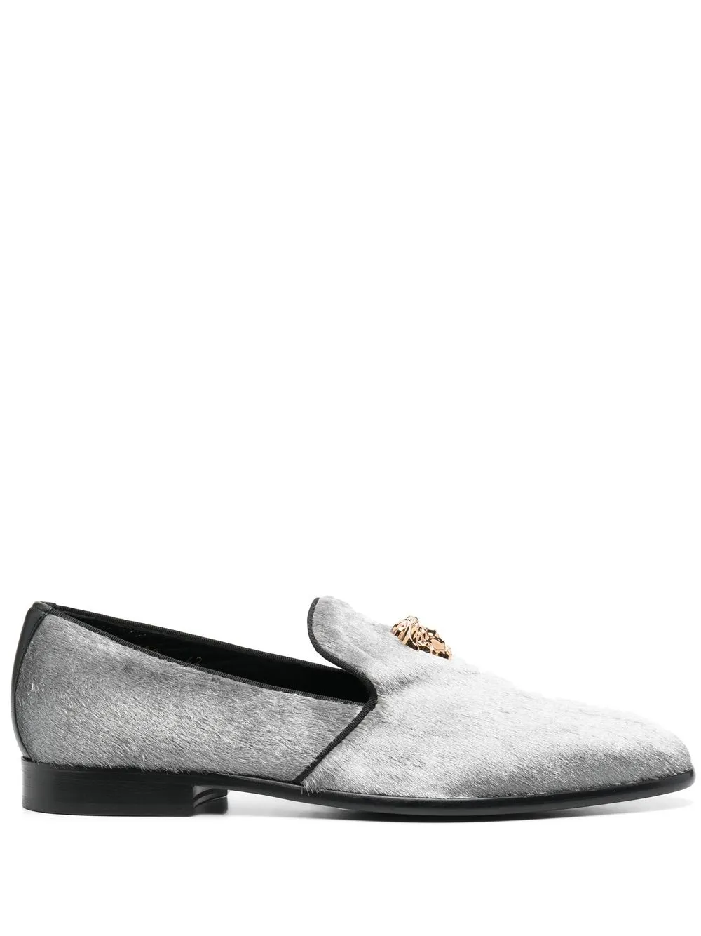 

Versace slippers con motivo Medusa - Gris