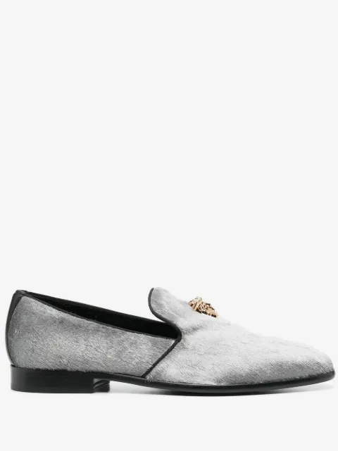 Versace Medusa-head slippers