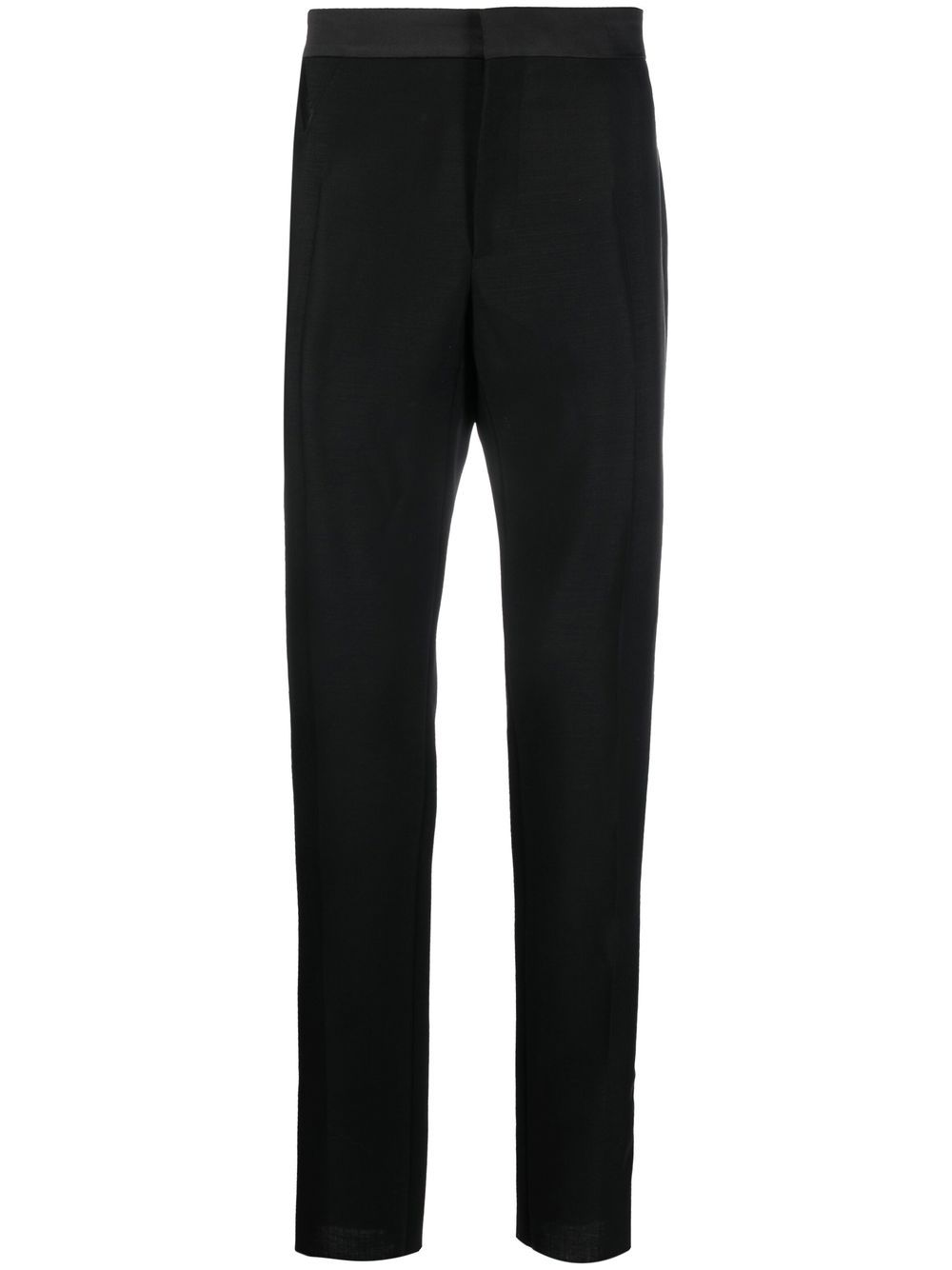 

Versace pantalones slim con logo bordado - Negro