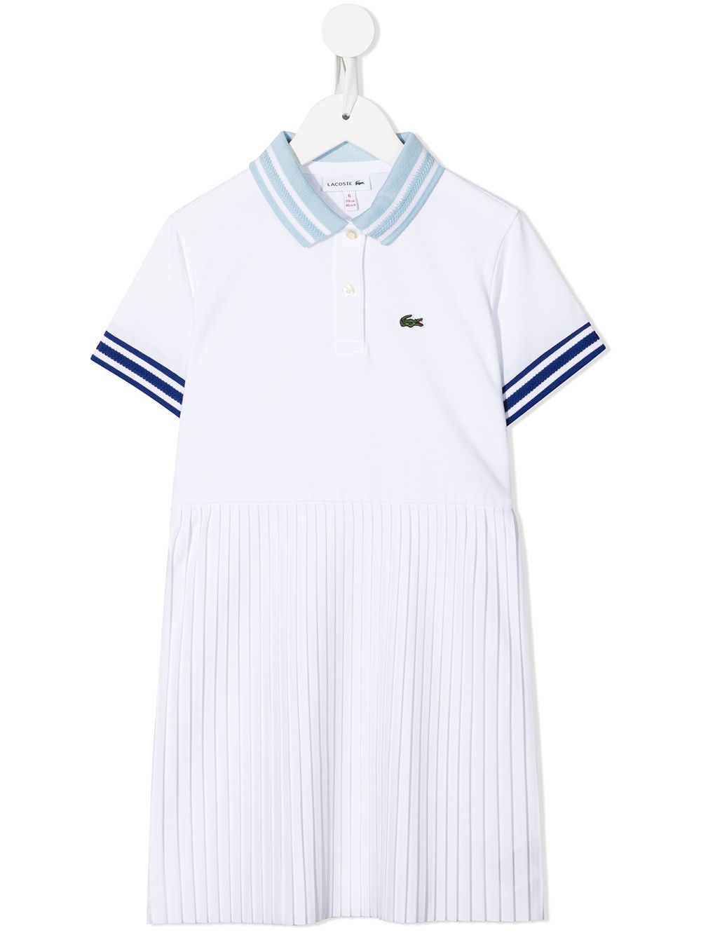 фото Lacoste kids pleated polo-shirt tennis dress