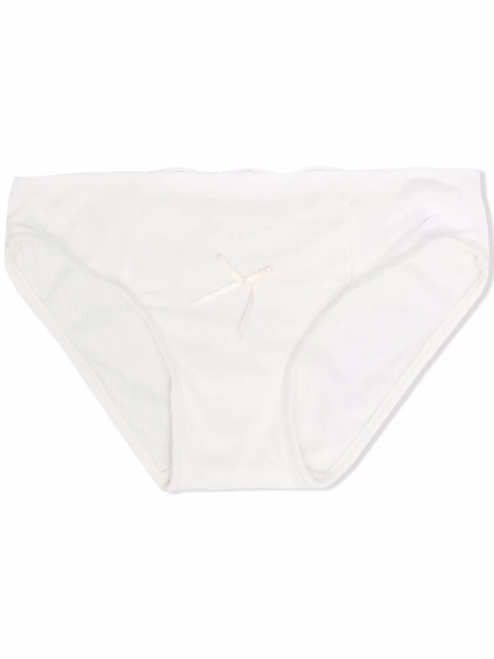 

La Perla Kids calzones con detalle de moño - Neutro