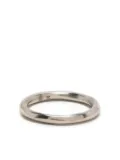 WERKSTATT:MÜNCHEN hammered-effect silver ring