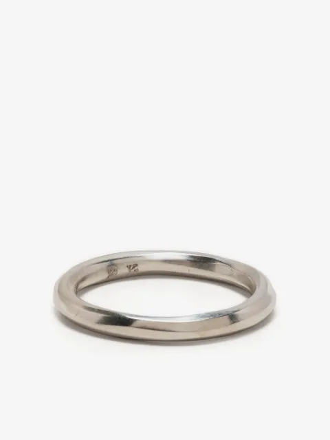 WERKSTATT:MÜNCHEN hammered-effect silver ring