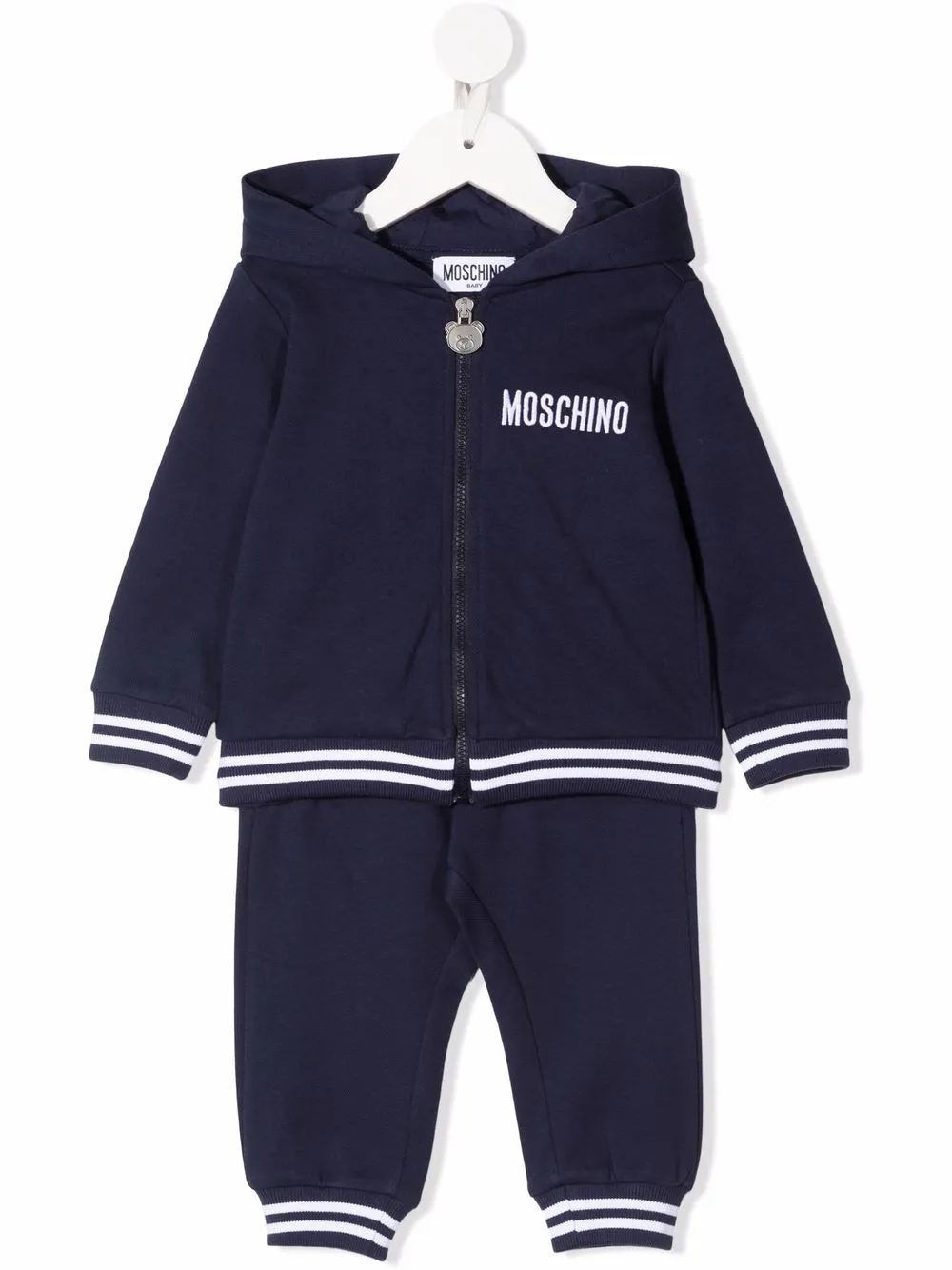 Moschino Kids спортивный костюм с декором Teddy