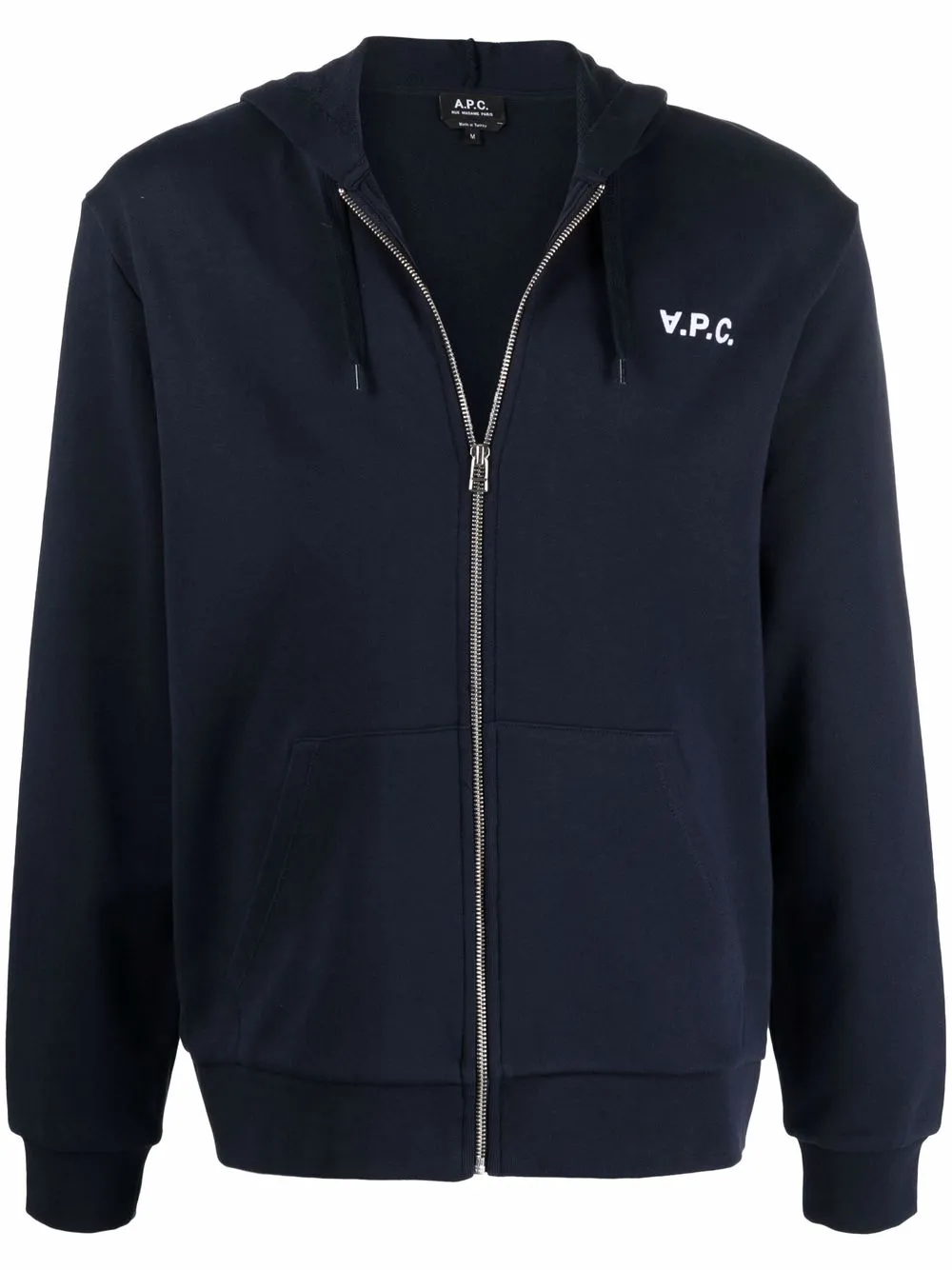 

A.P.C. hoodie con logo en el pecho - Azul