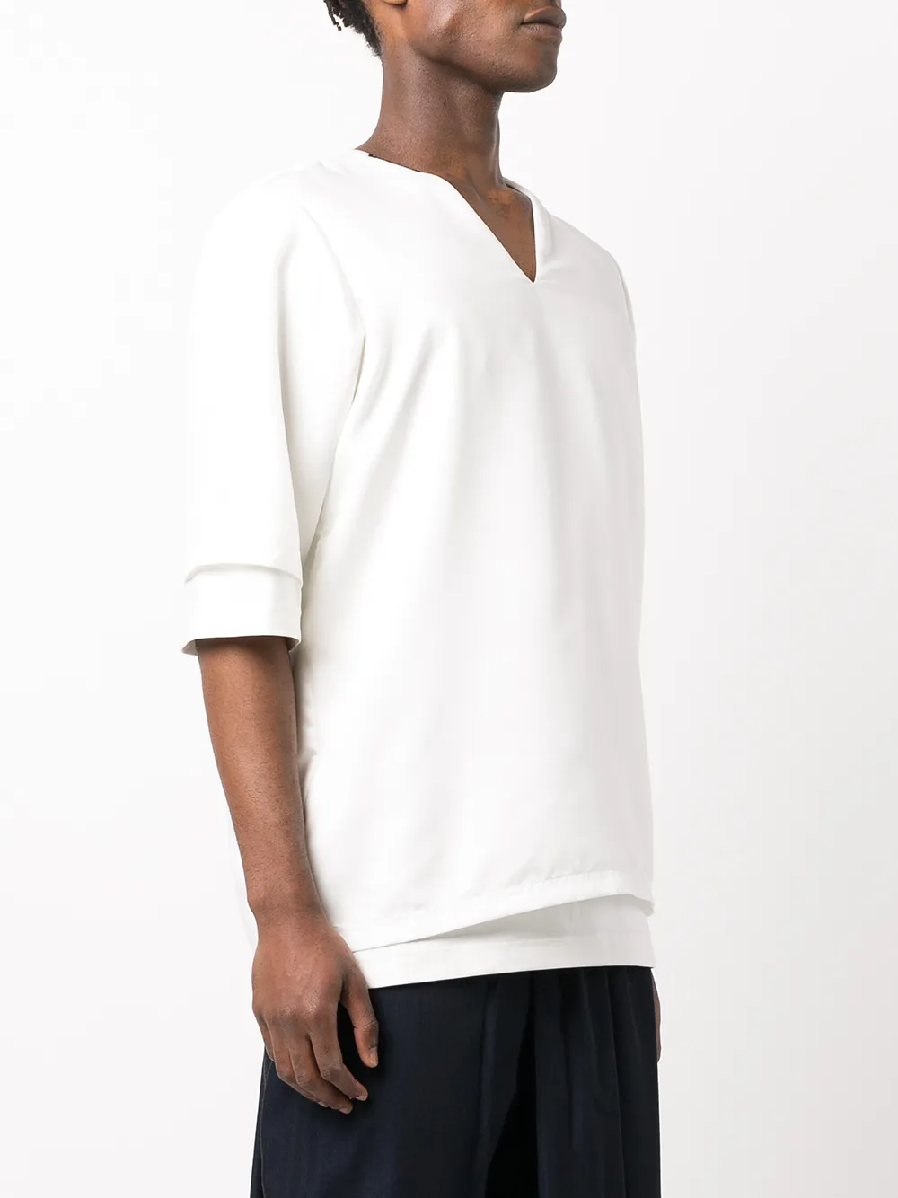 фото Zaid farouki толстовка с v-образным вырезом