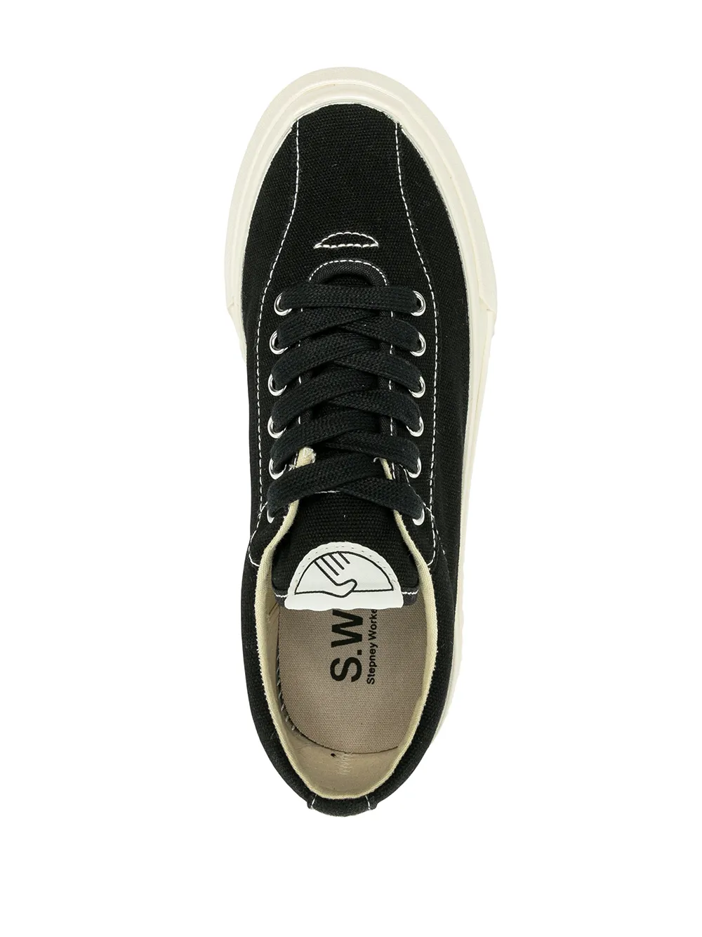 Stepney Workers Club Dellow low top sneakers Black
