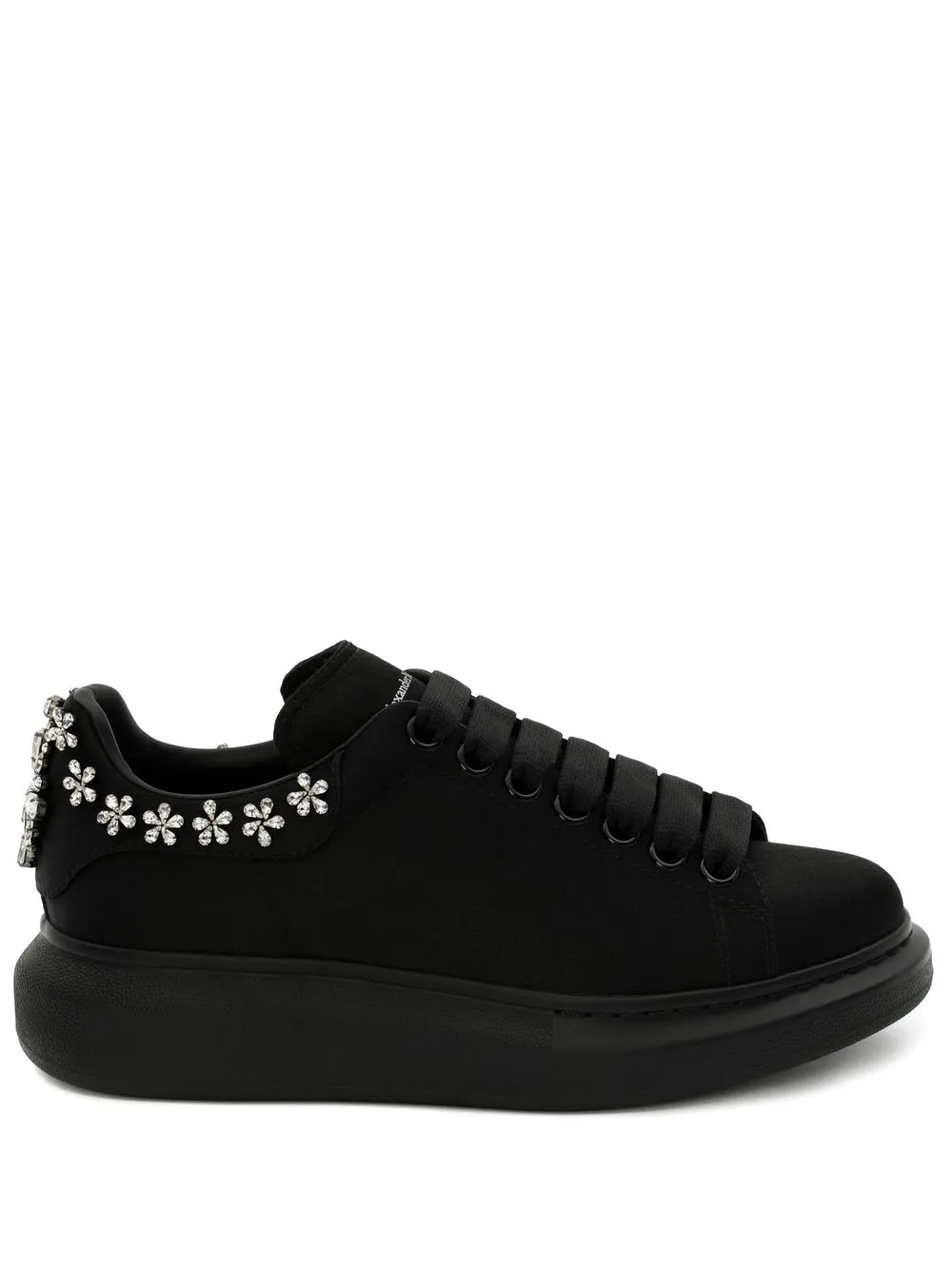 

Alexander McQueen tenis con suela gruesa - Negro