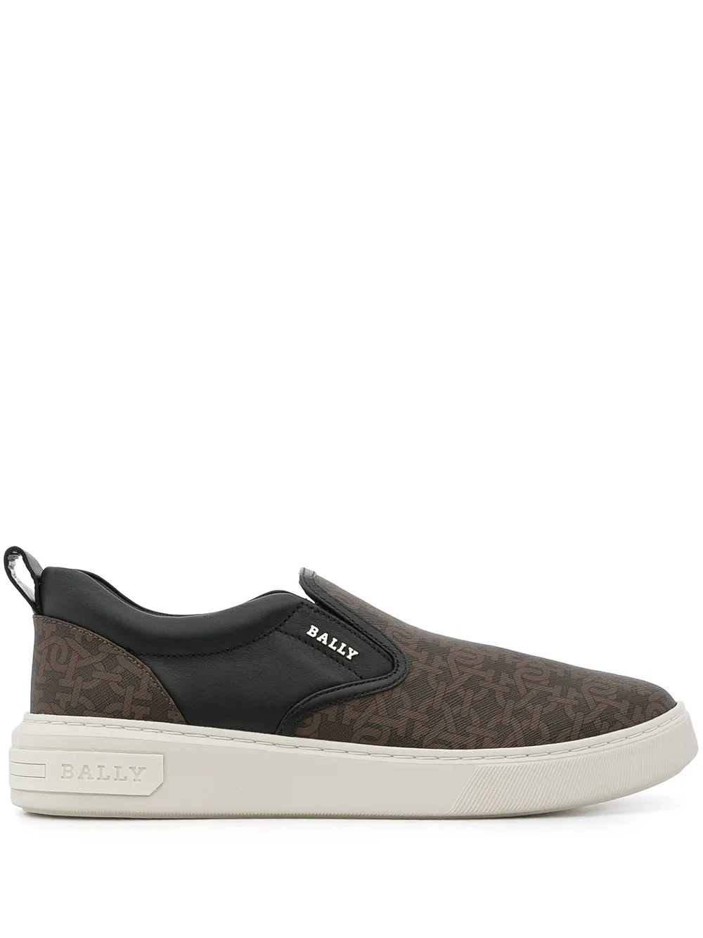 

Bally tenis con monograma estampado - Marrón